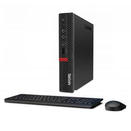 MINI PC LENOVO ThinkCentre M720Q TFF (i7-8va 8GB 256GB SSD) + Teclado & Mouse Reacondicionado Grado A