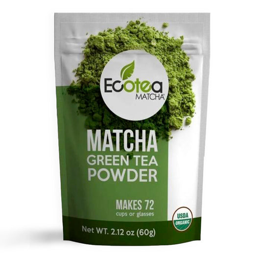Ecotea Matcha Te Verde Japones Premium Usda 60g 72 Tazas